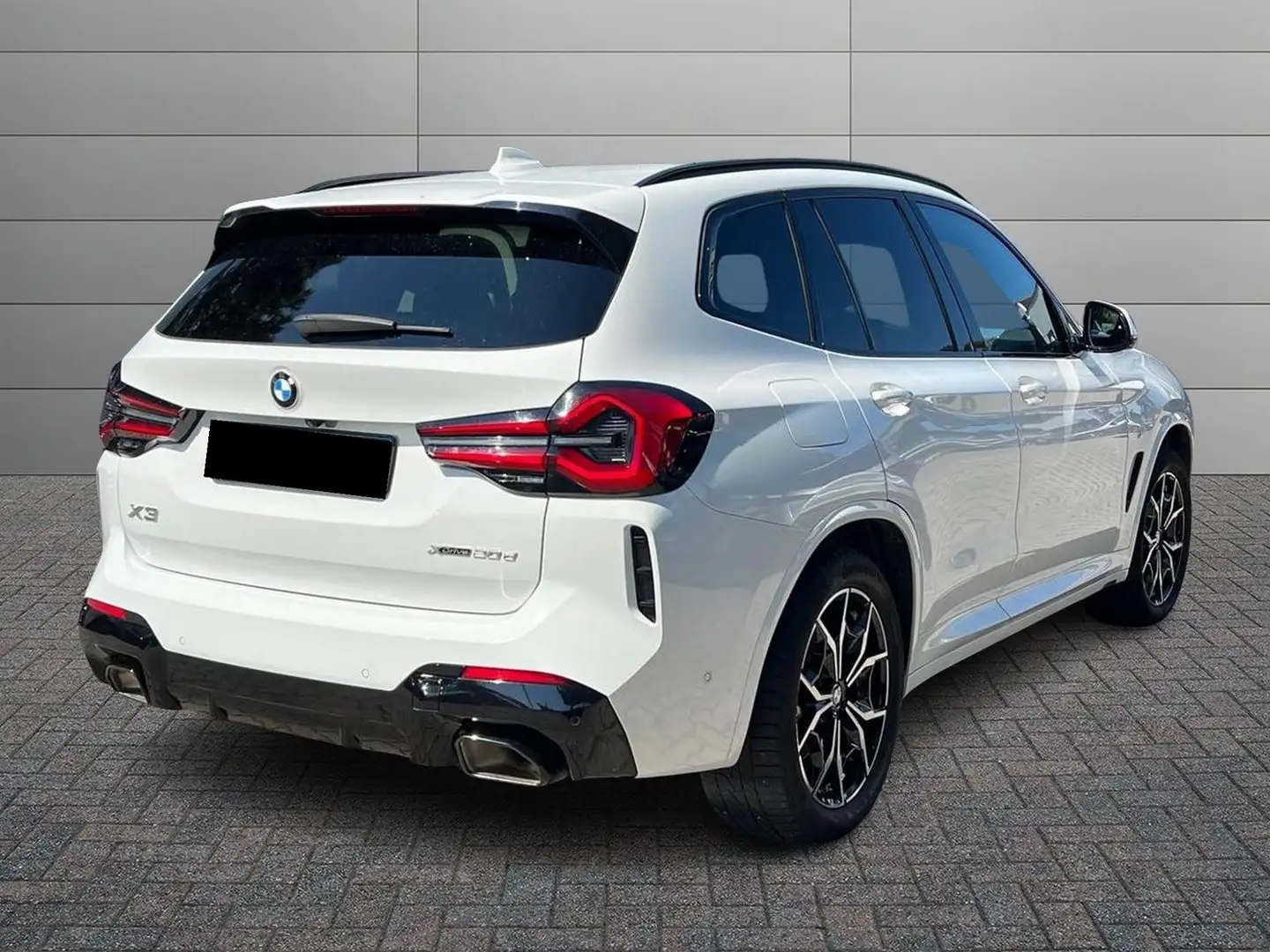 BMW X3 xdrive20d mhev 48V Msport auto Blanco - 2