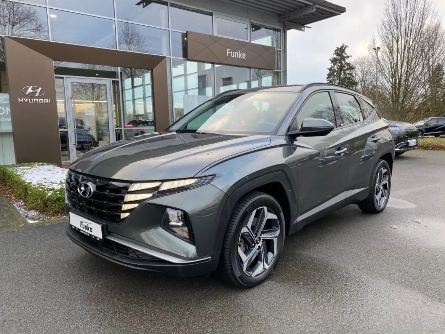 Hyundai TUCSON Plug-In Hybrid AT 4WD Digitales Cockpit Apple CarP Grau - 1