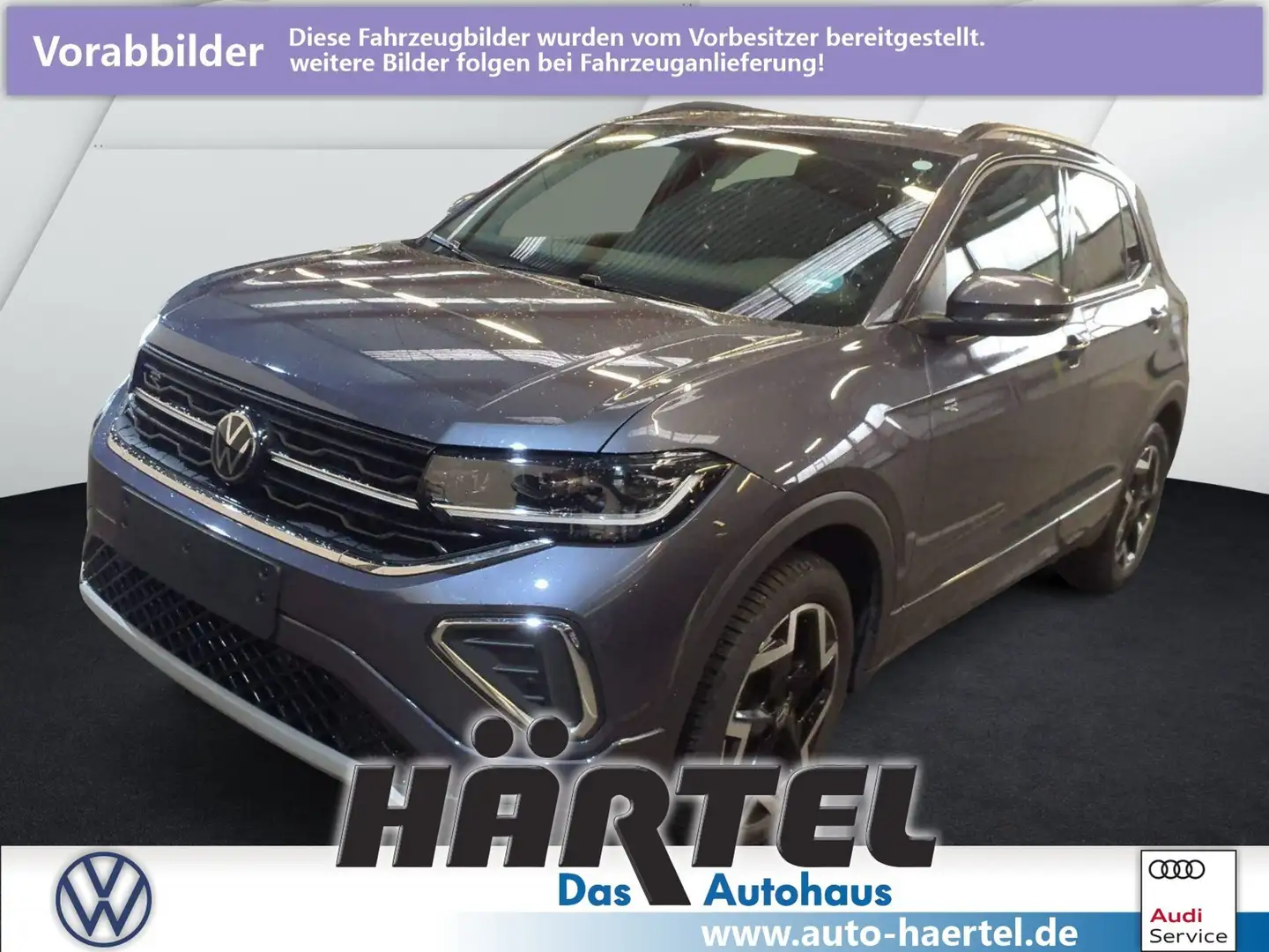Volkswagen T-Cross R-LINE 1.5 TSI DSG (+ACC-RADAR+NAVI) LED Grau - 1