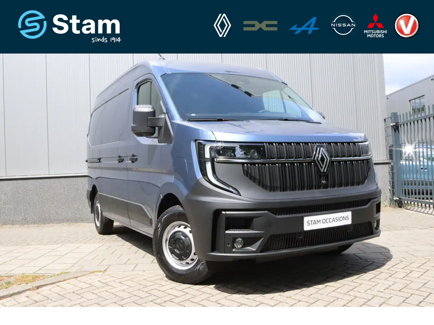 Renault Master E-Tech T35 L2H2 Advance long range 87 kWh Camera | Blauw - 1