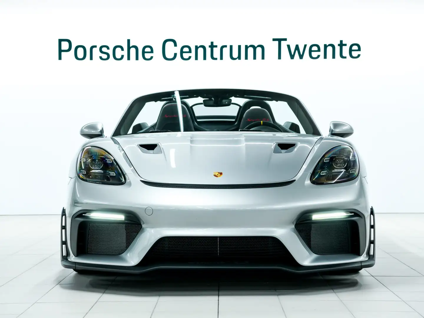 Porsche 718 Spyder RS Boxster Plateado - 2