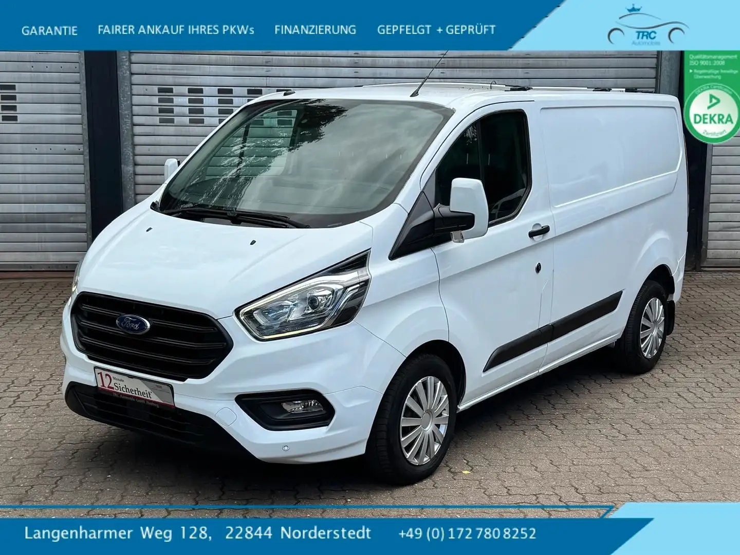 Ford Transit Custom Kasten 280 L1H1 Trend Weiß - 1