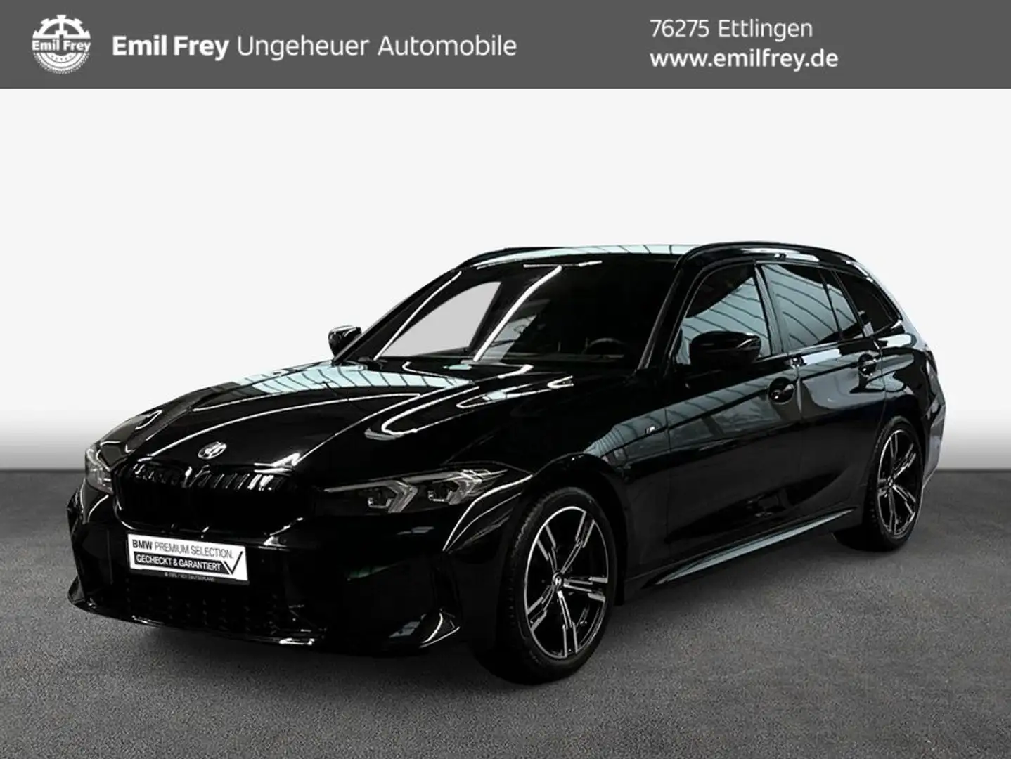 BMW 320 i Touring Aut. *Navi*Sportpaket*AHK* Schwarz - 1