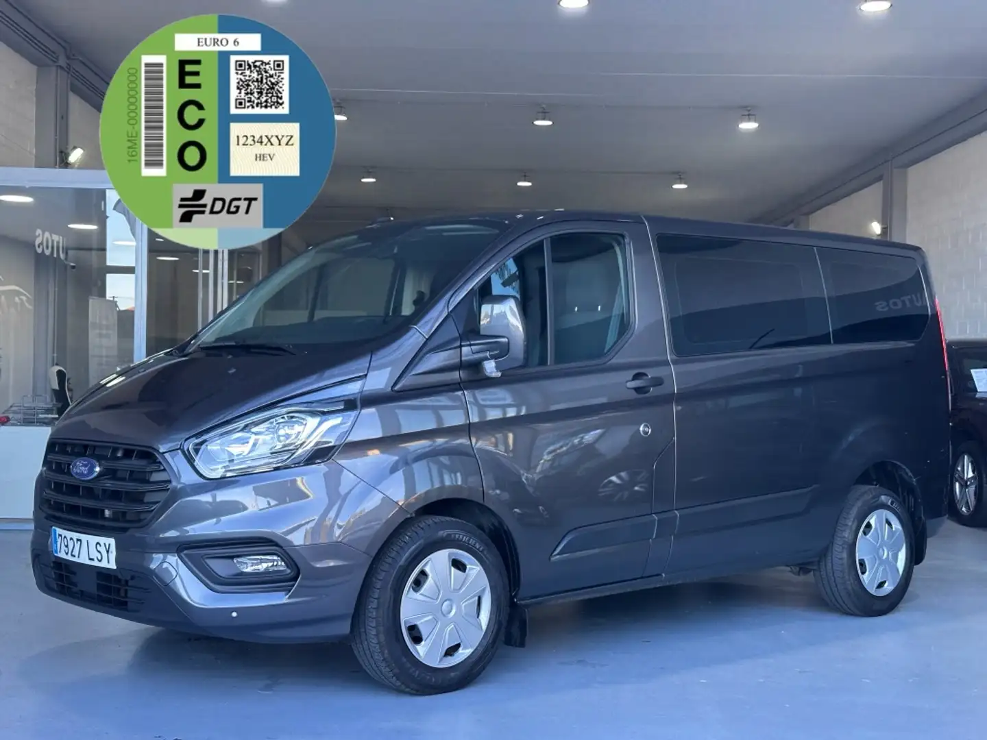 Ford Transit Custom FT 280 L1 Van Ambiente EcoBlue Hybr Grigio - 1