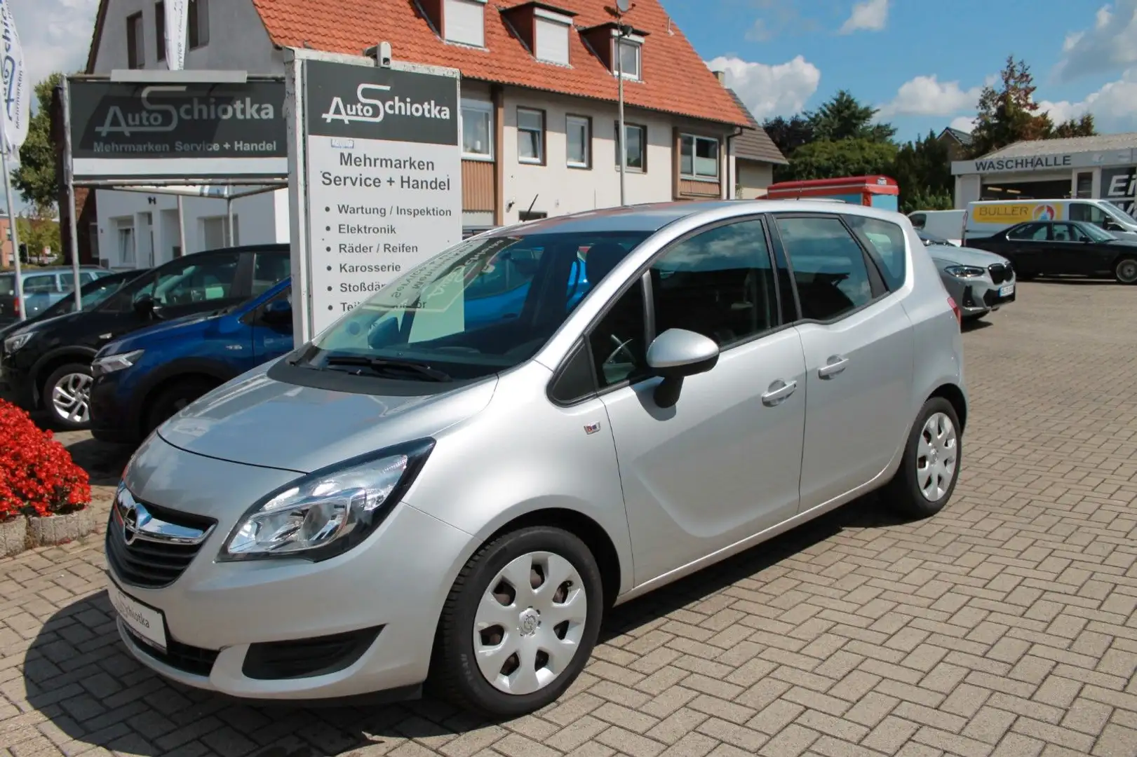 Opel Meriva 1.4 Edition Automatik - AHK-PDC-Sitzh. Argent - 1