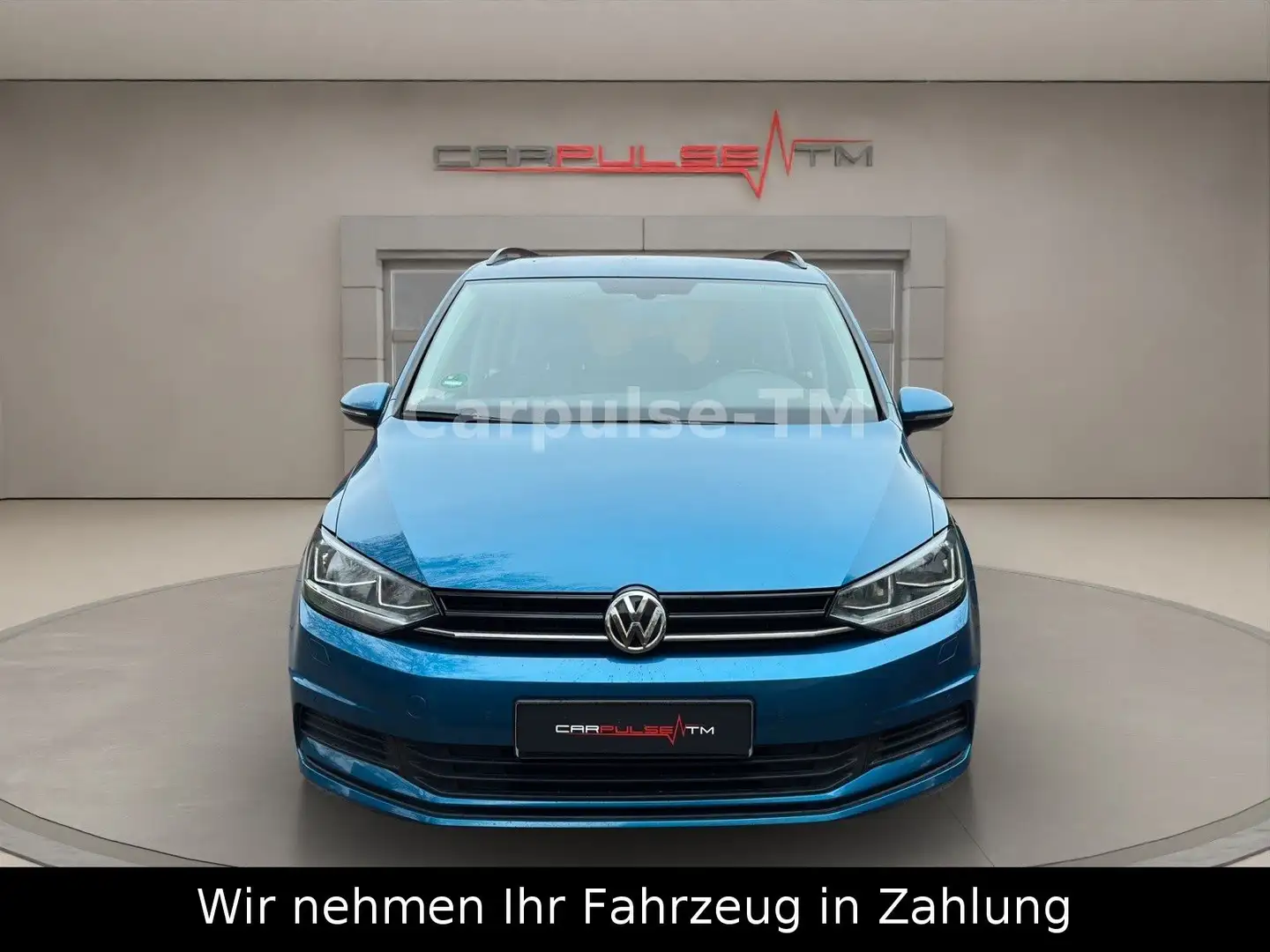 Volkswagen Touran Trendline 7 Sitzer-AHK-1.Hand-TÜV NEU Bleu - 2