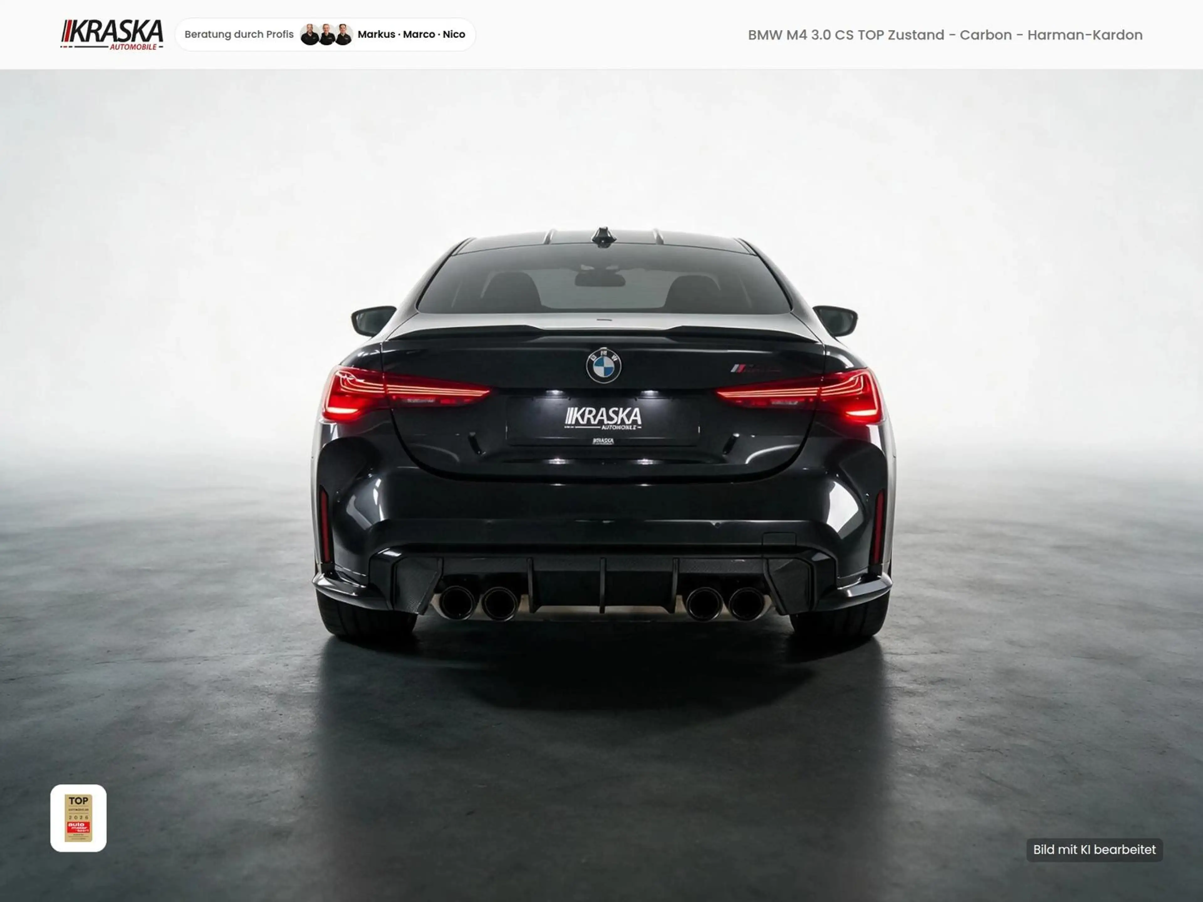 BMW M4 3.0 CS TOP Zustand - Carbon - Harman-Kardon — photo 6
