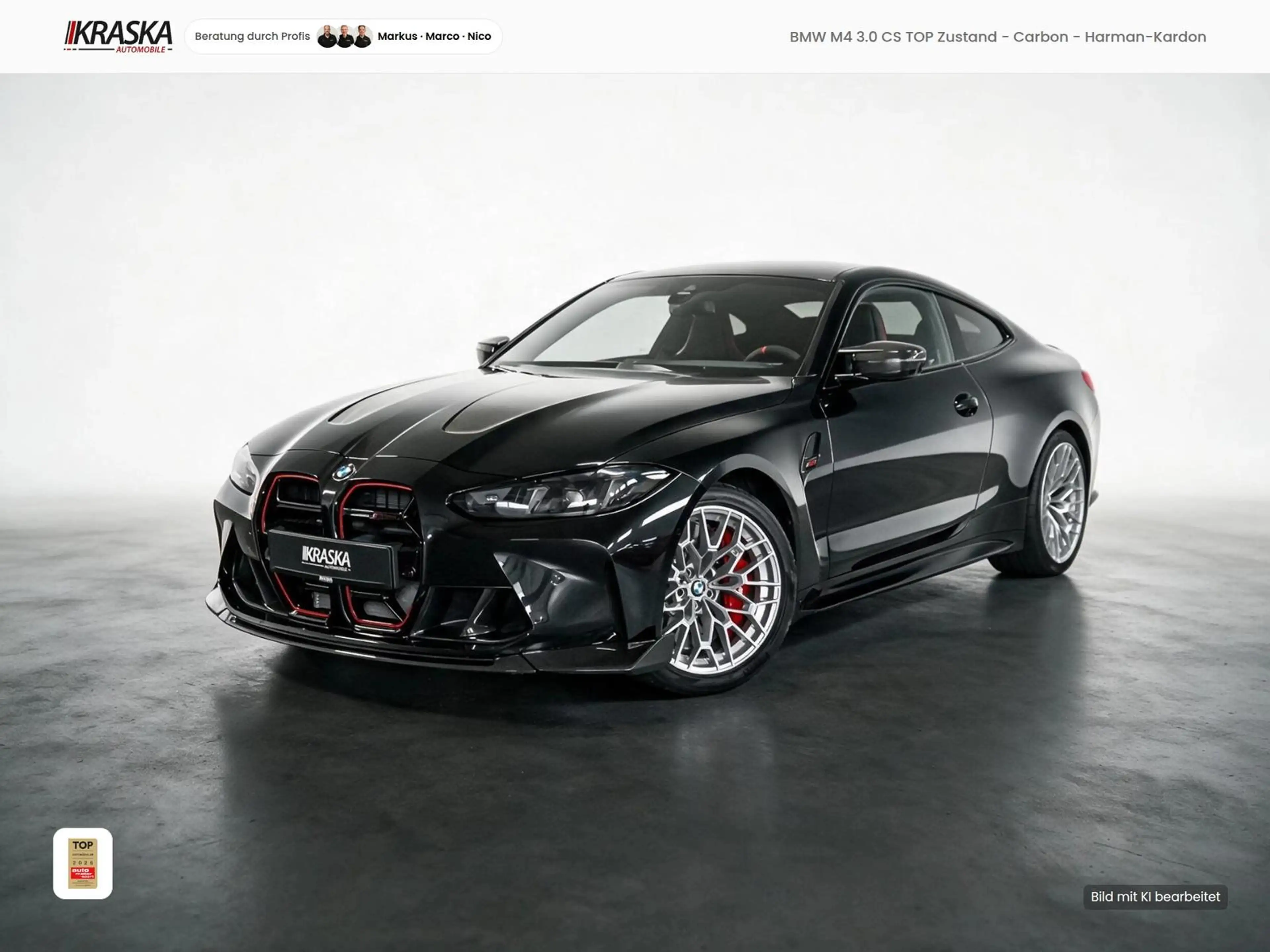 BMW M4 3.0 CS TOP Zustand - Carbon - Harman-Kardon