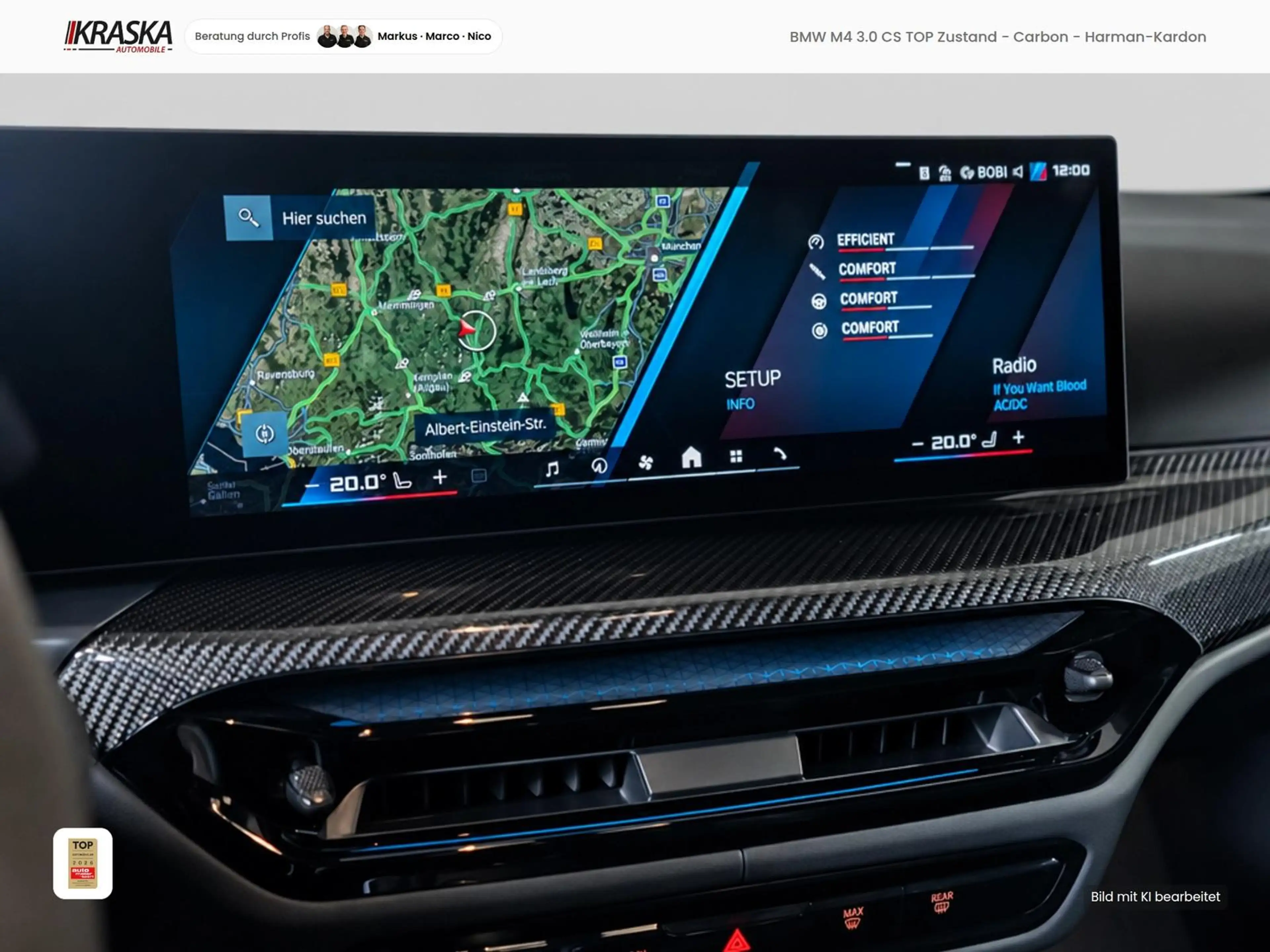 BMW M4 3.0 CS TOP Zustand - Carbon - Harman-Kardon — photo 15