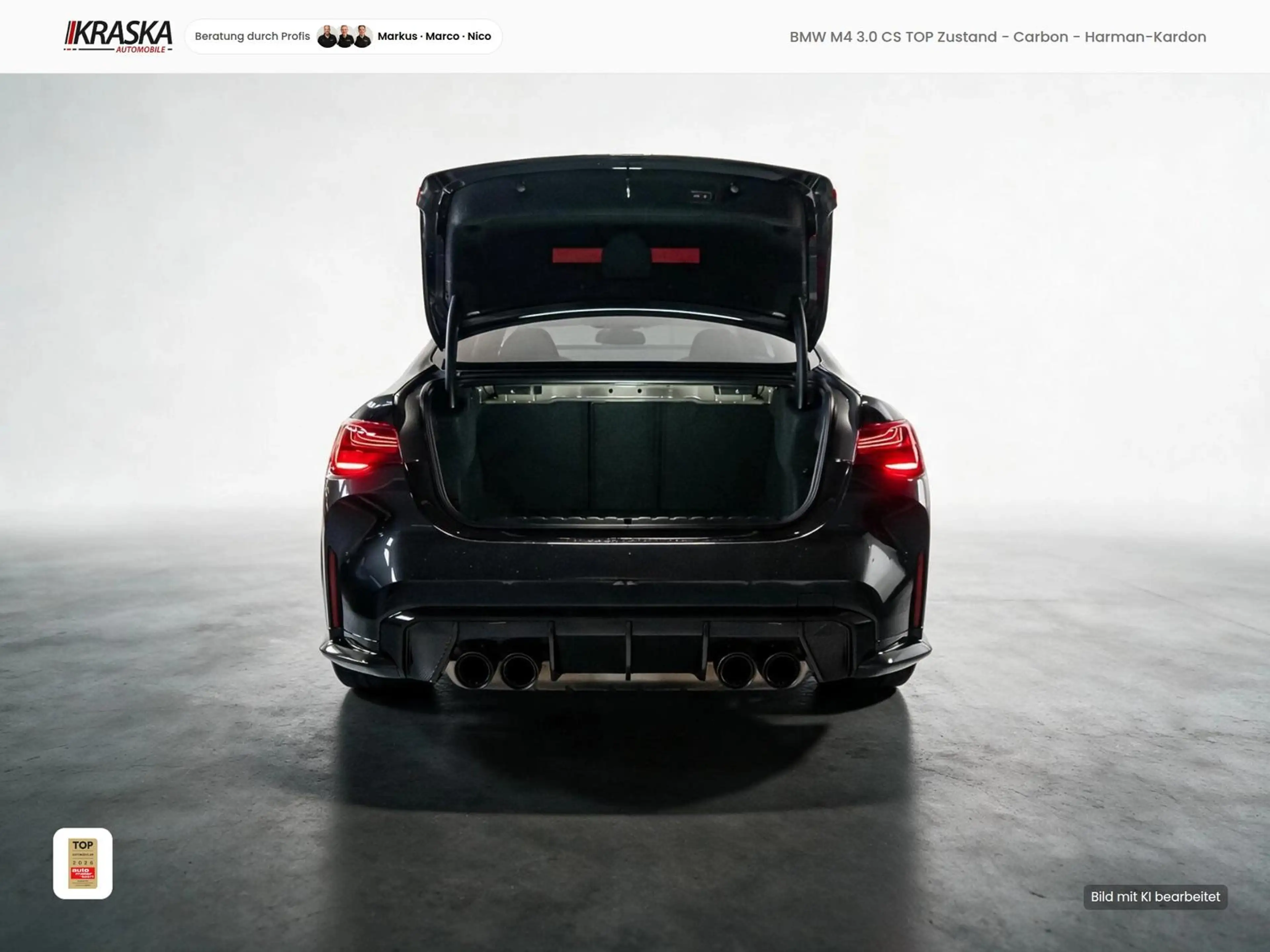 BMW M4 3.0 CS TOP Zustand - Carbon - Harman-Kardon — photo 9