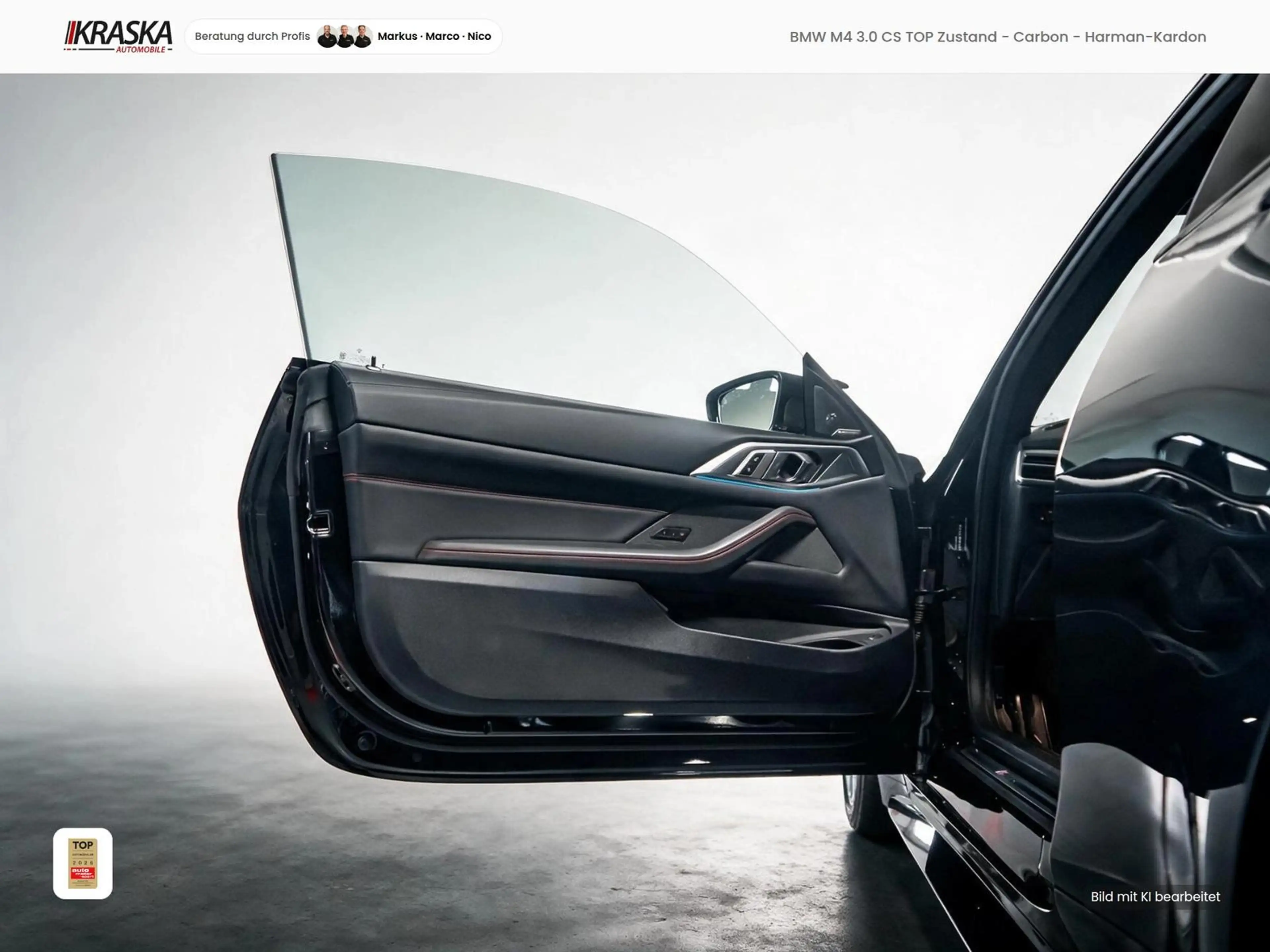 BMW M4 3.0 CS TOP Zustand - Carbon - Harman-Kardon — photo 10