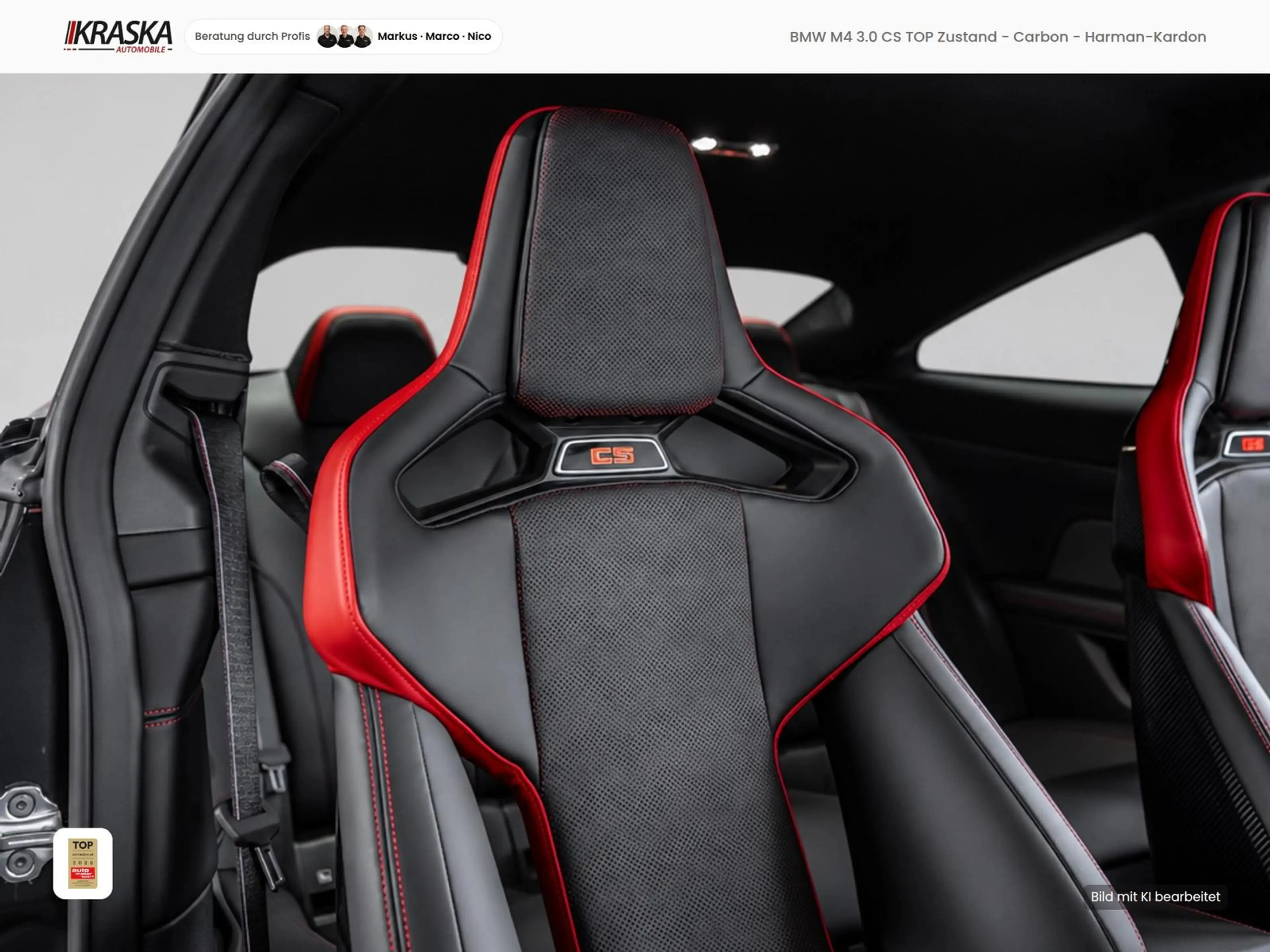 BMW M4 3.0 CS TOP Zustand - Carbon - Harman-Kardon — photo 17