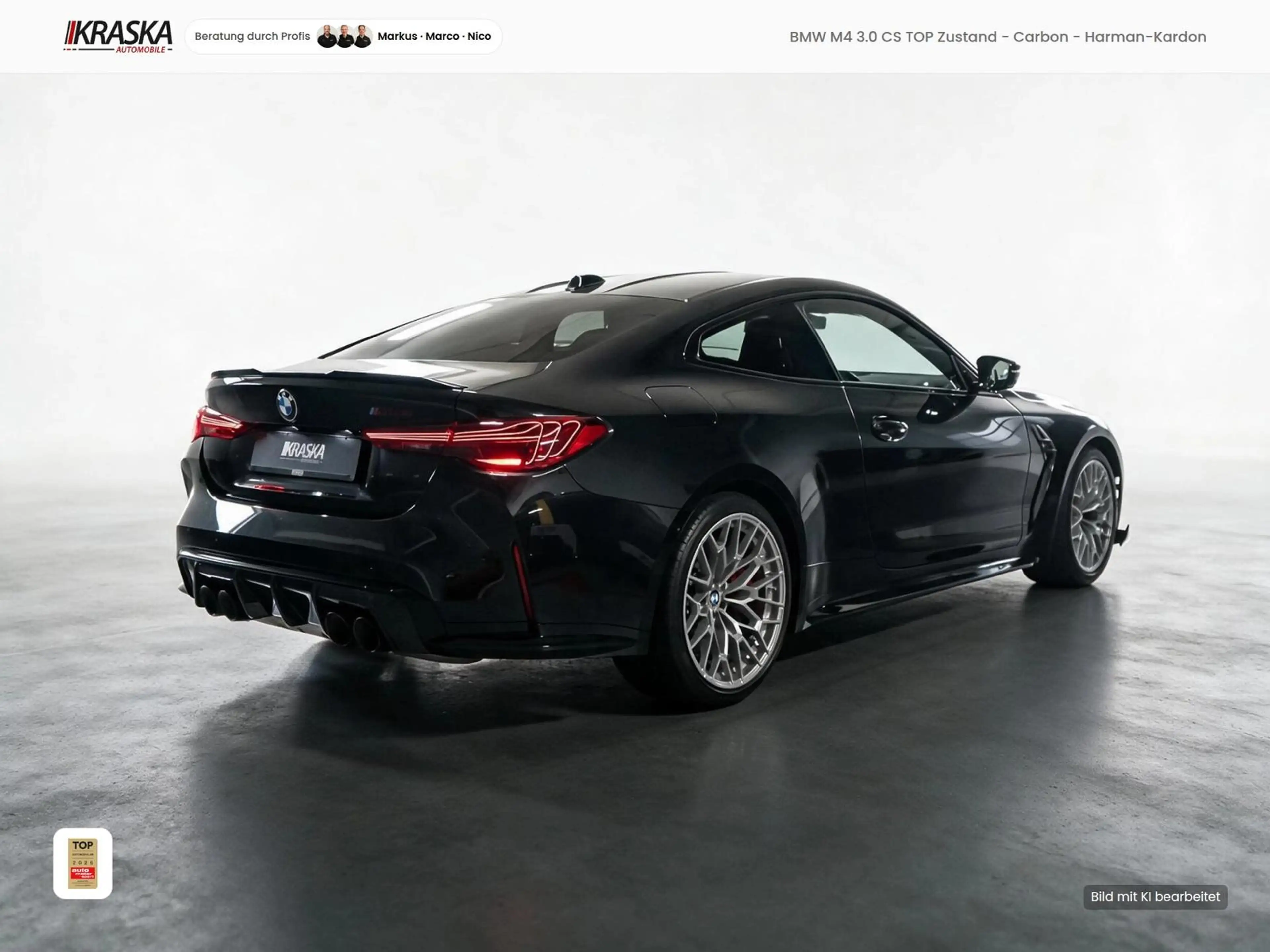 BMW M4 3.0 CS TOP Zustand - Carbon - Harman-Kardon — photo 7