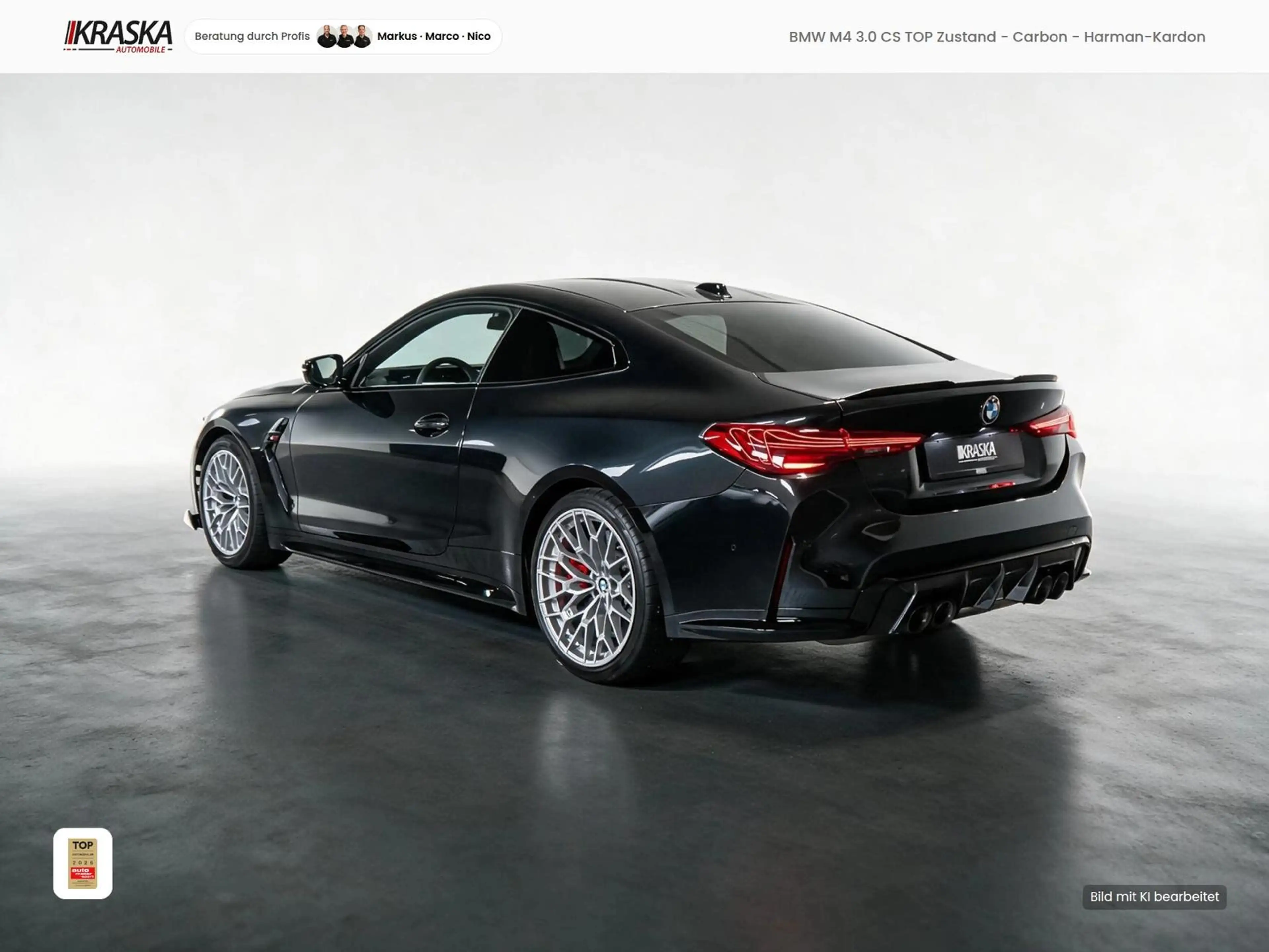 BMW M4 3.0 CS TOP Zustand - Carbon - Harman-Kardon — photo 8