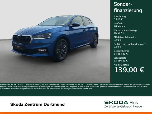 Skoda Fabia 1.0 DRIVE PANO CAM ACC NAVI ALU SITZHEIZ.