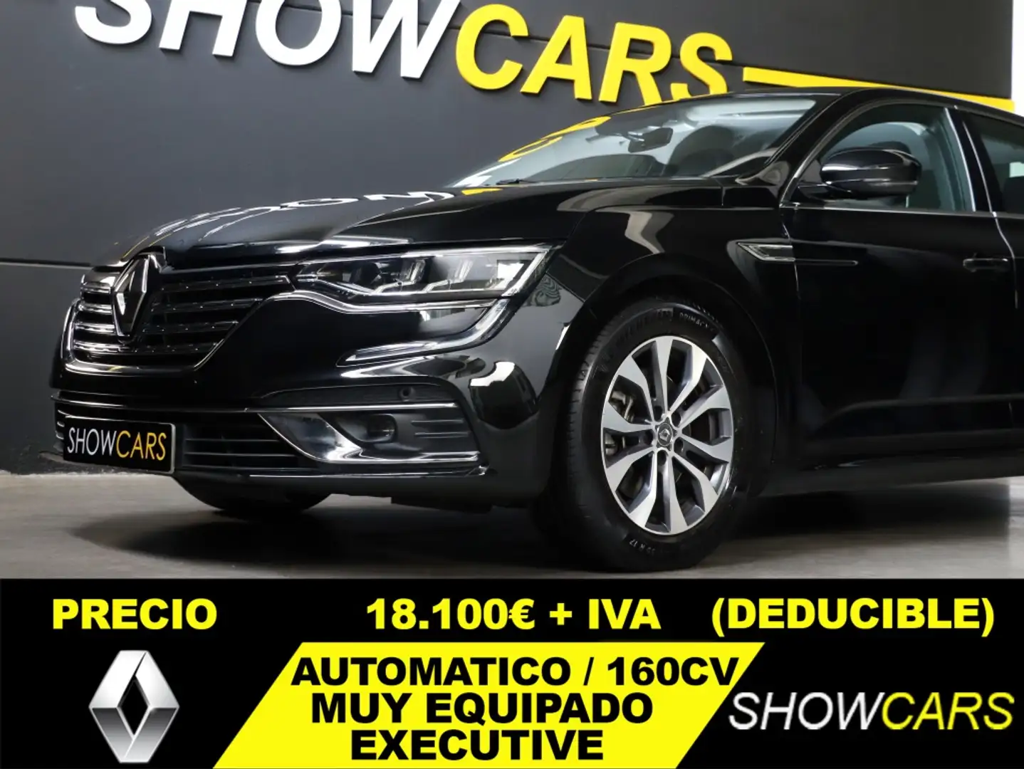 Renault Talisman 2.0dCi Blue Executive EDC 118kW Schwarz - 1