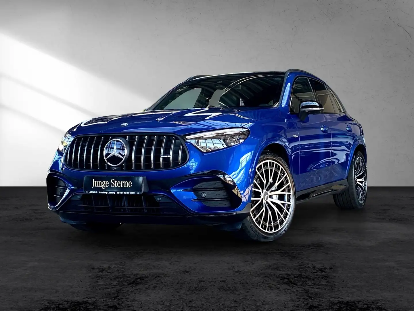 Mercedes-Benz GLC 43 AMG Mercedes-AMG GLC 43 4M Pano HUD 360° Fahrass-P. Blau - 2
