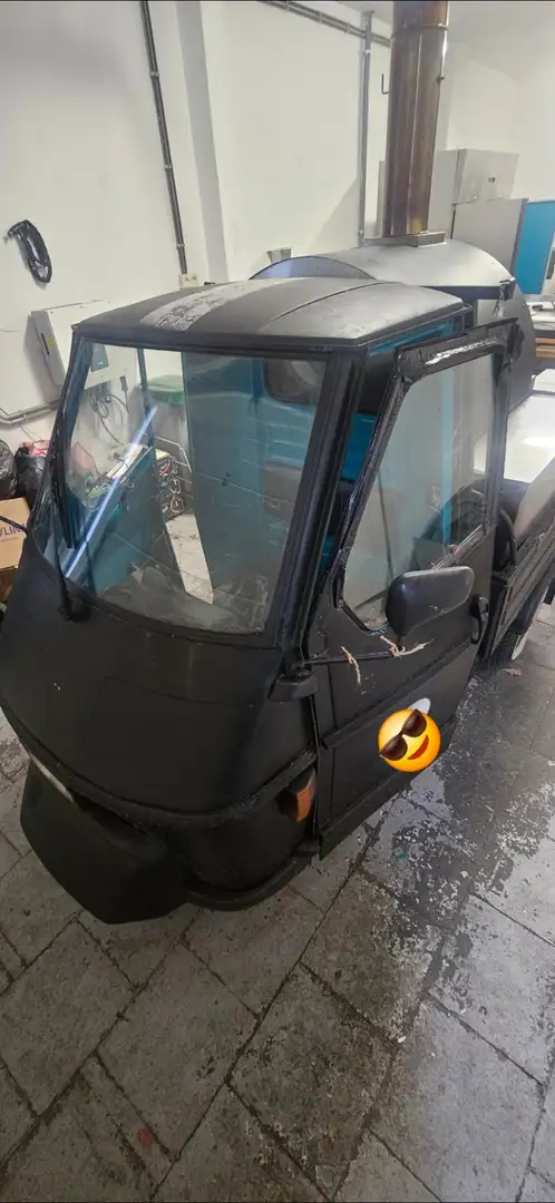 Piaggio Ape Piaggio ape 50 met pizzaoven Schwarz - 2
