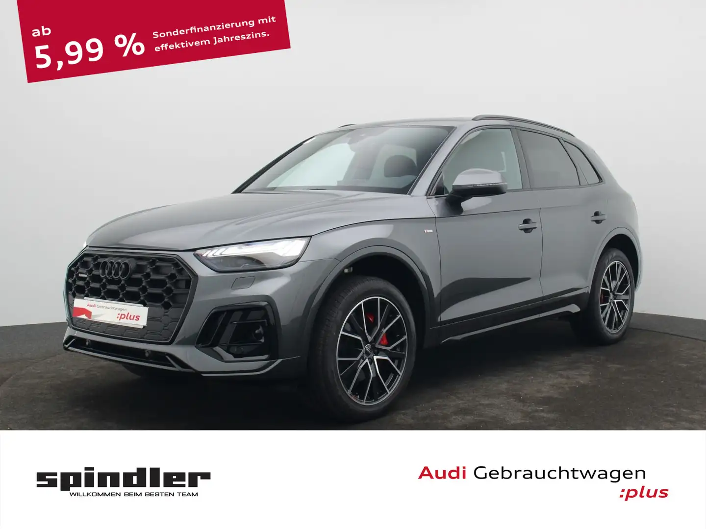 Audi Q5 S-Line 40 TDI quattro S-tronic / Pano, Matrix Grau - 1