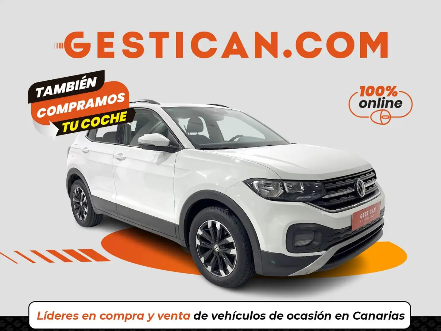 Volkswagen T-Cross 1.0 TSI Advance Blanc - 1