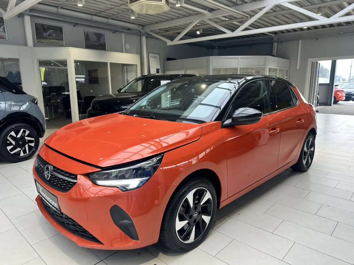 Opel Corsa-e Elegance +11kW+SITZHEIZUNG+ Orange - 1