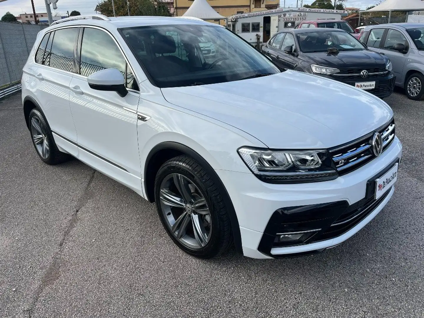 Volkswagen Tiguan 2.0 TDI 150 CV SCR DSG R-Line Blanc - 2
