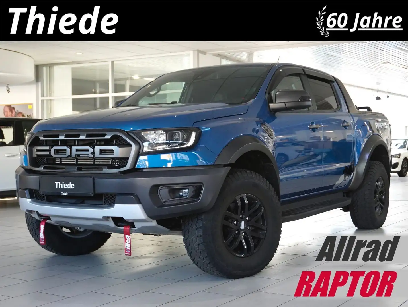 Ford Ranger Raptor 2.0D DOUBLECAP PERFORM. NAVI/KAMERA/AHK Blau - 1