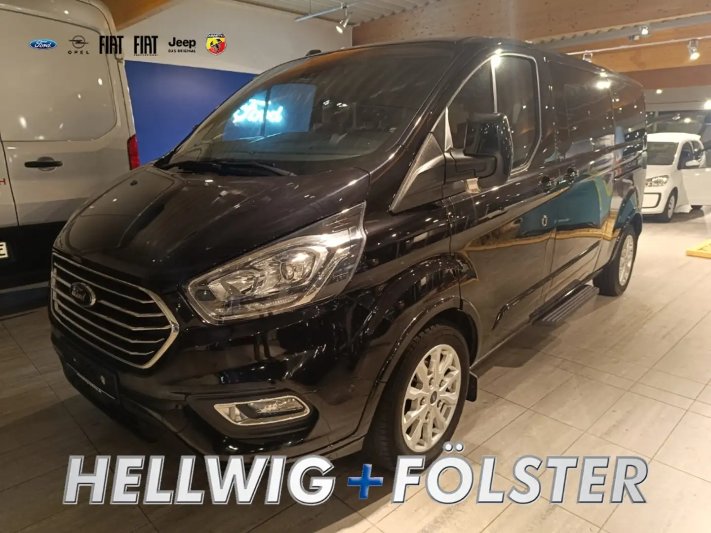 Ford Tourneo Custom TITANIUM 320 L2 8-SITZER / NAVI / PDC / KAMERA Schwarz - 1