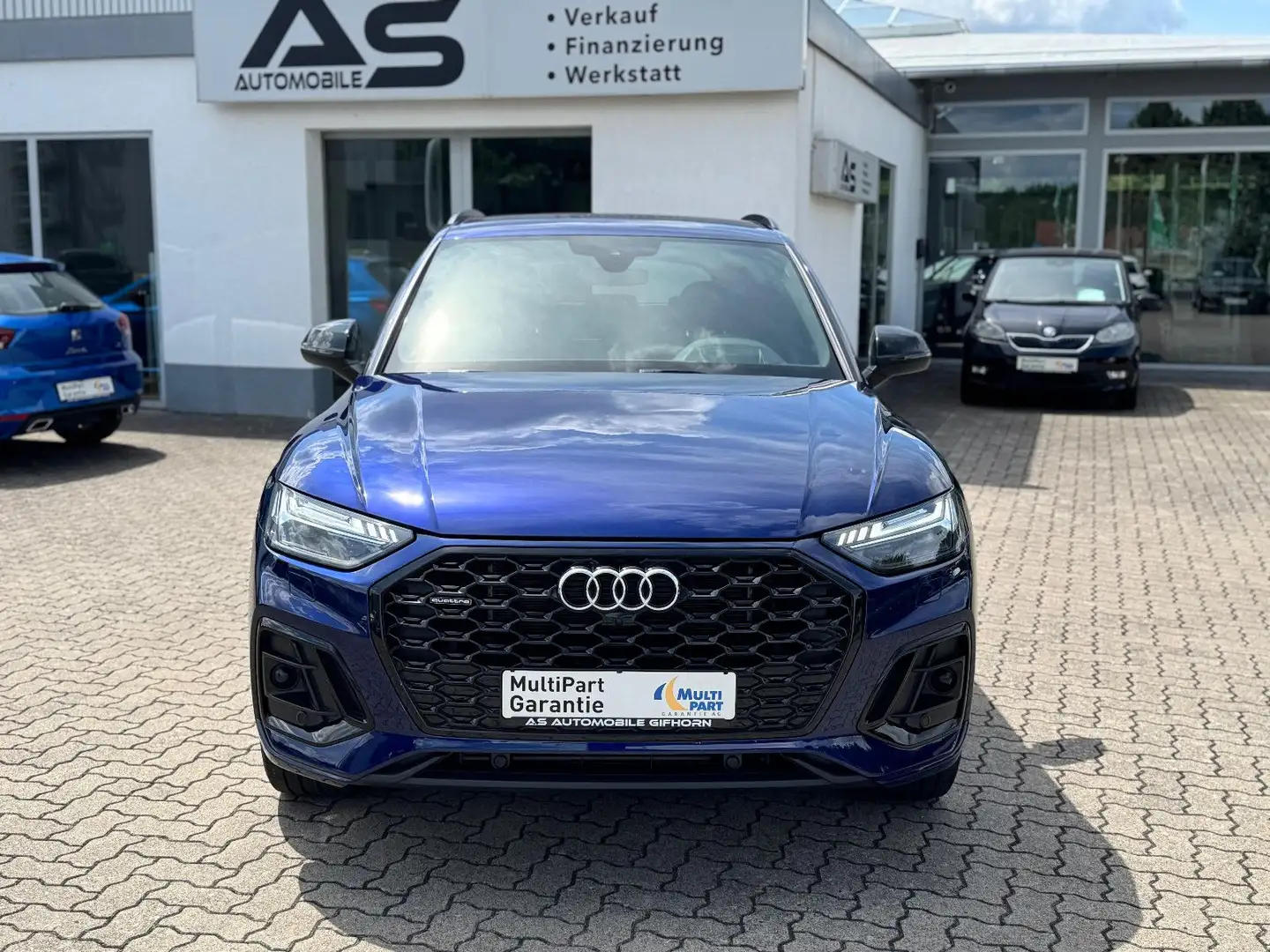 Audi Q5 Sportback 50 TFSI e quattro S line Matrix B&O Blauw - 2