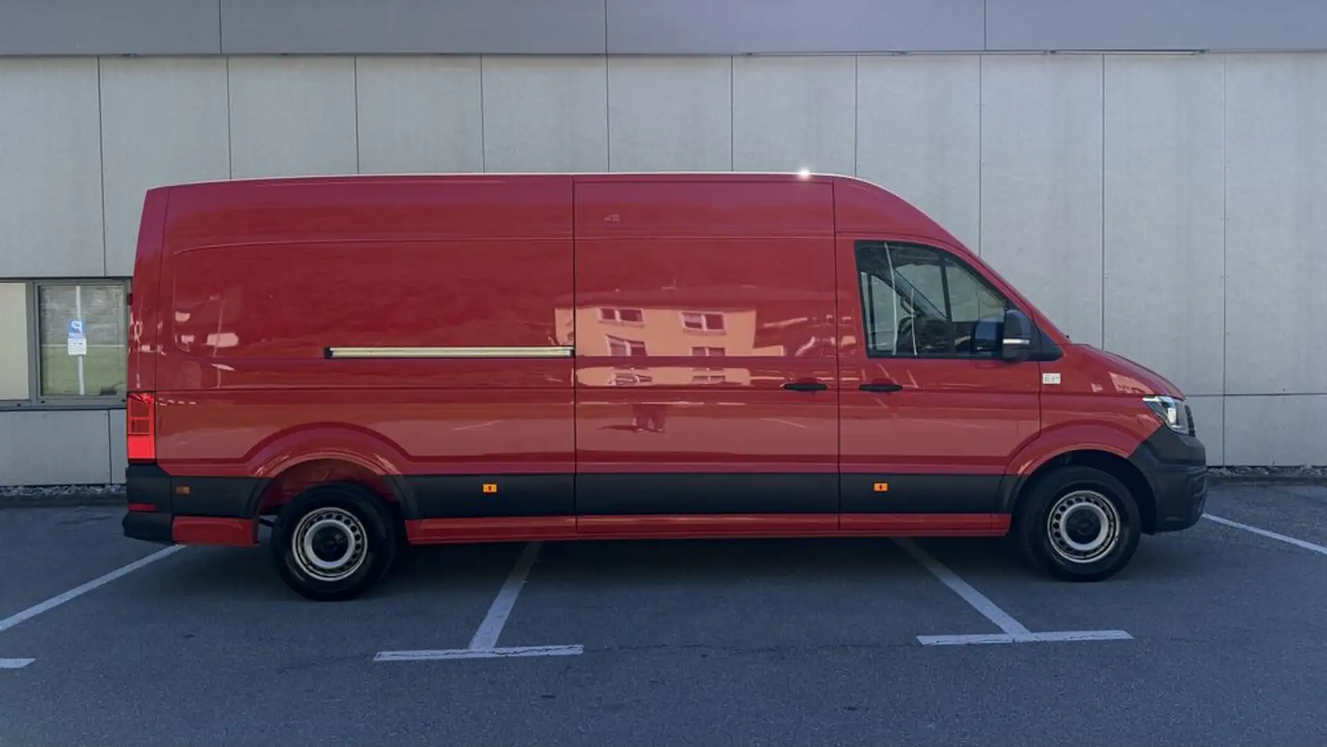 Volkswagen Crafter Kasten 35 L4  KLIMA TEMPOMAT R-KAM Rot - 2