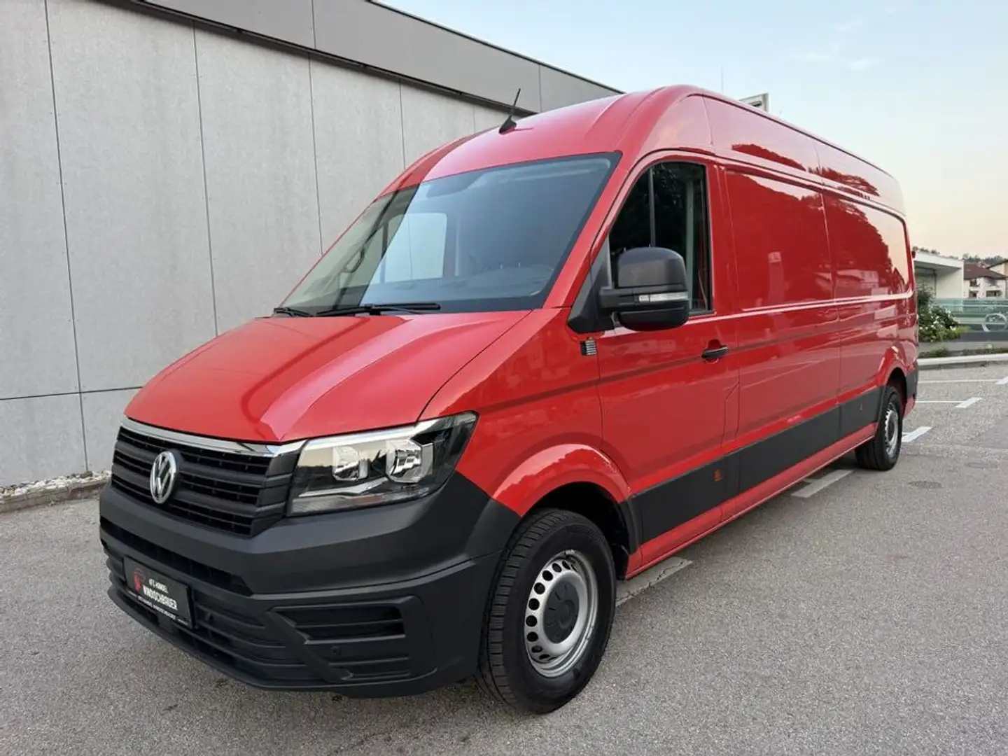 Volkswagen Crafter Kasten 35 L4  KLIMA TEMPOMAT R-KAM Rot - 2