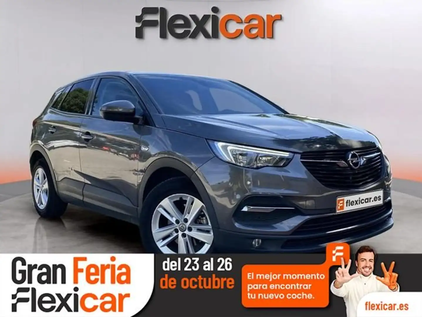 Opel Grandland X 1.2 Turbo Selective Gris - 1