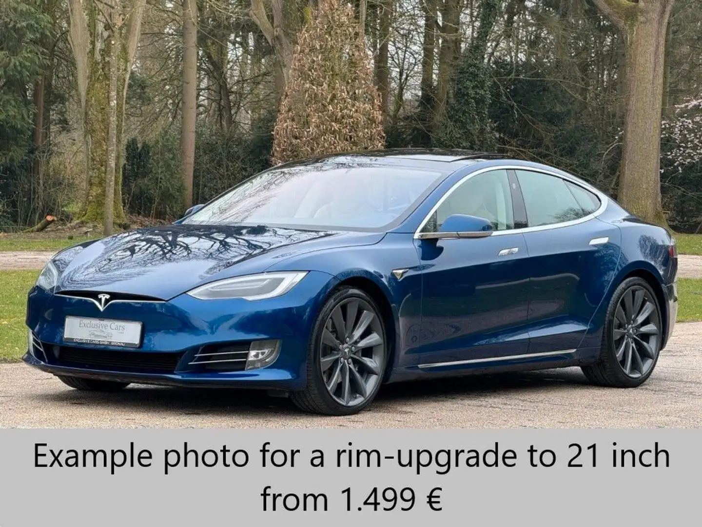 Tesla Model S MODEL S LONG RANGE RAVEN | FULL SELF DRIVE | CCS Blau - 1