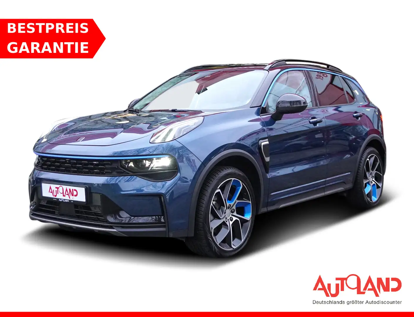 Lynk & Co 01 1.5 TD PHEV Aut. LED ACC 360° Pano Blau - 1