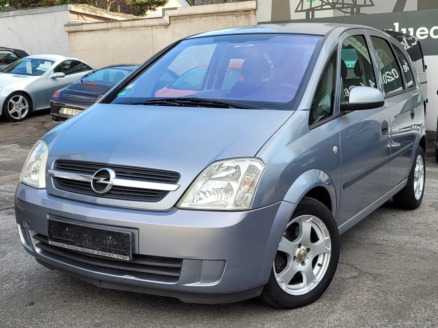 Opel Meriva 1.6 16V Automatik*Navi*PDC*Klimaaut*15"+Allwetr. Grijs - 1