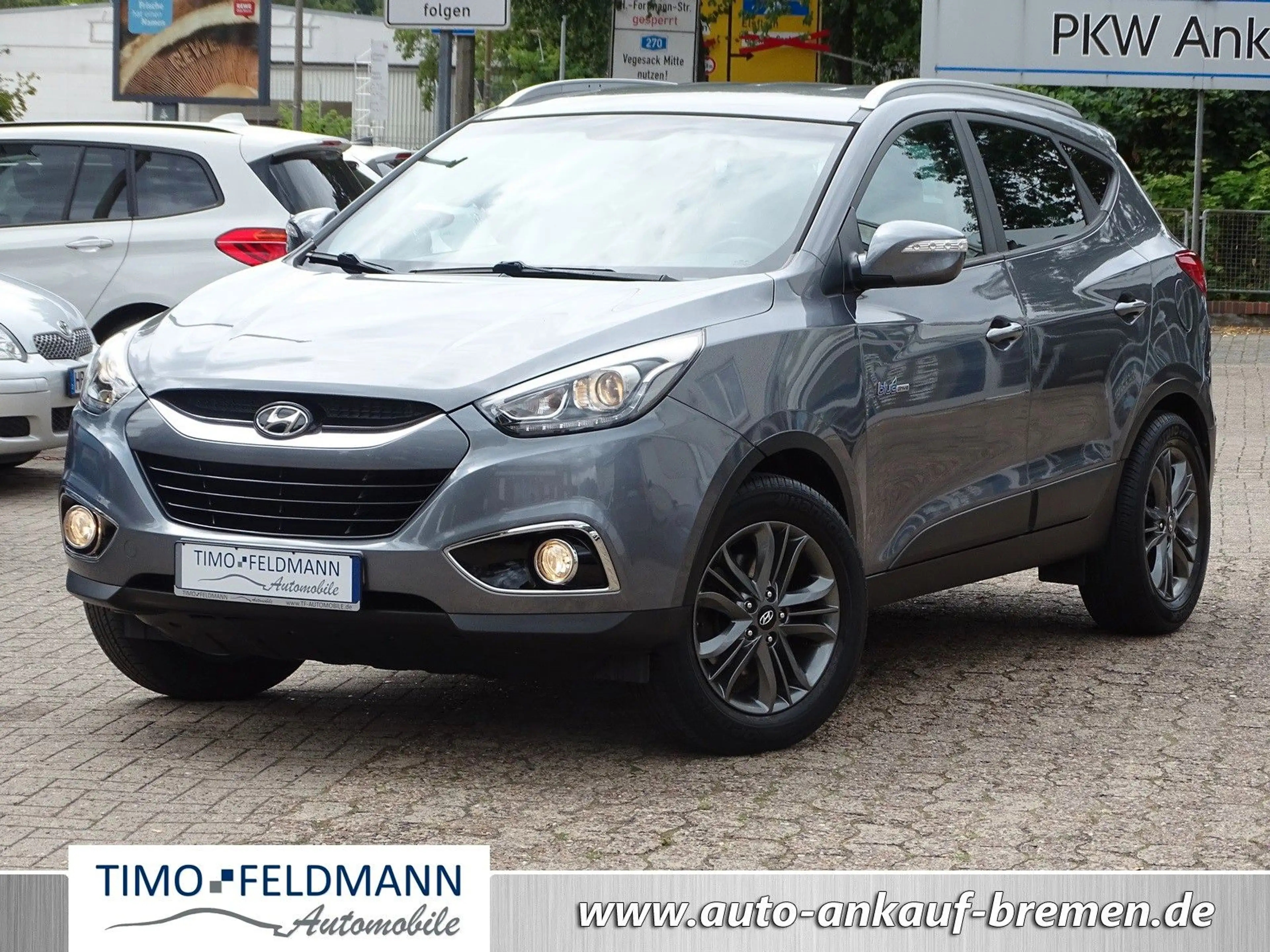 Hyundai iX35 blue Finale 2WD