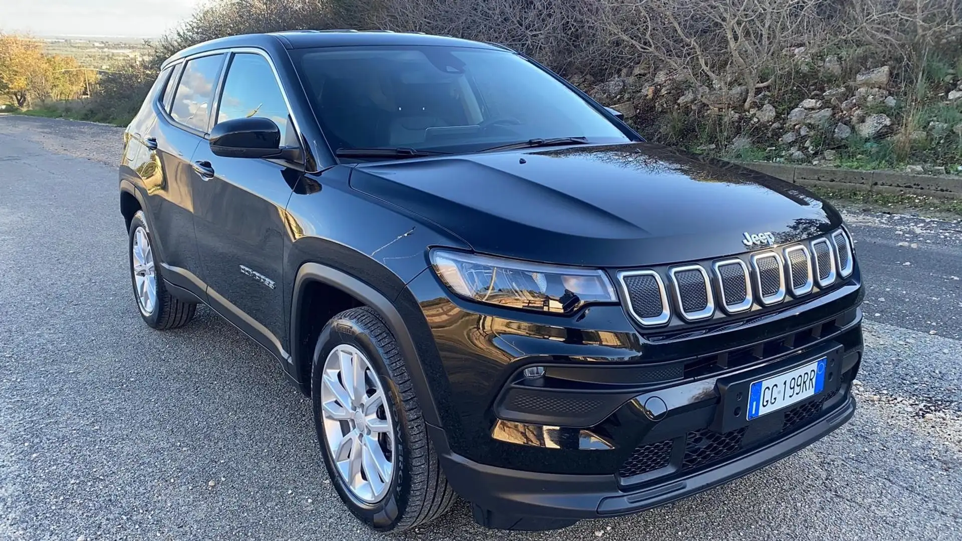 Jeep Compass 1.6 mjt Business 2wd 130cv Zwart - 1