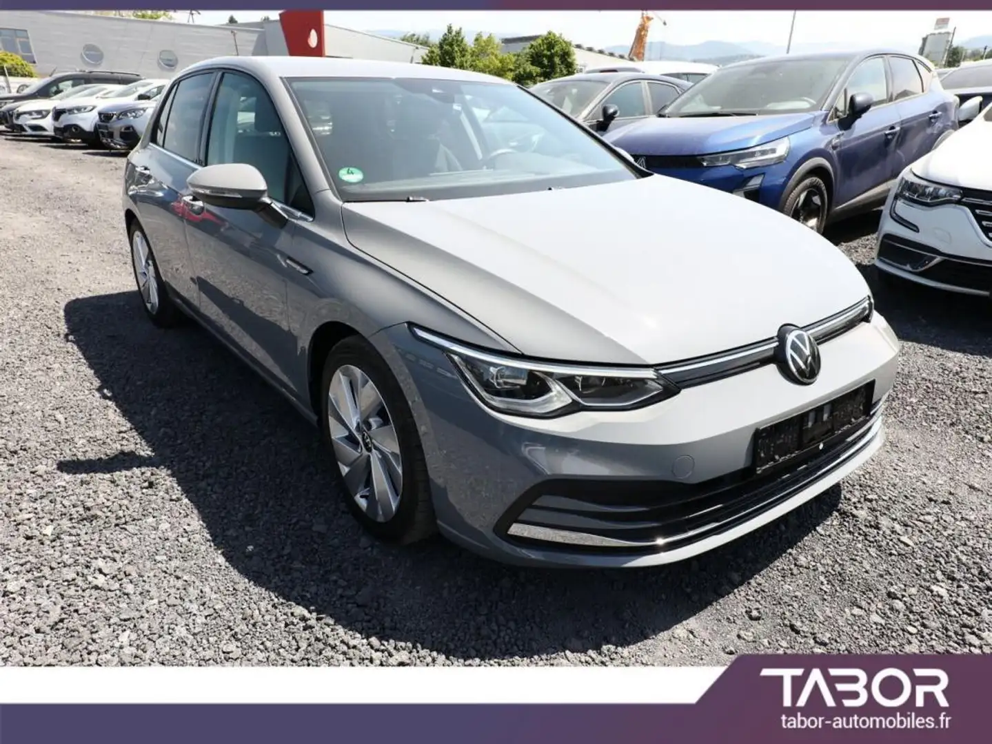 Volkswagen Golf VIII 1.5 eTSI 150 DSG Style GPS Gris - 2