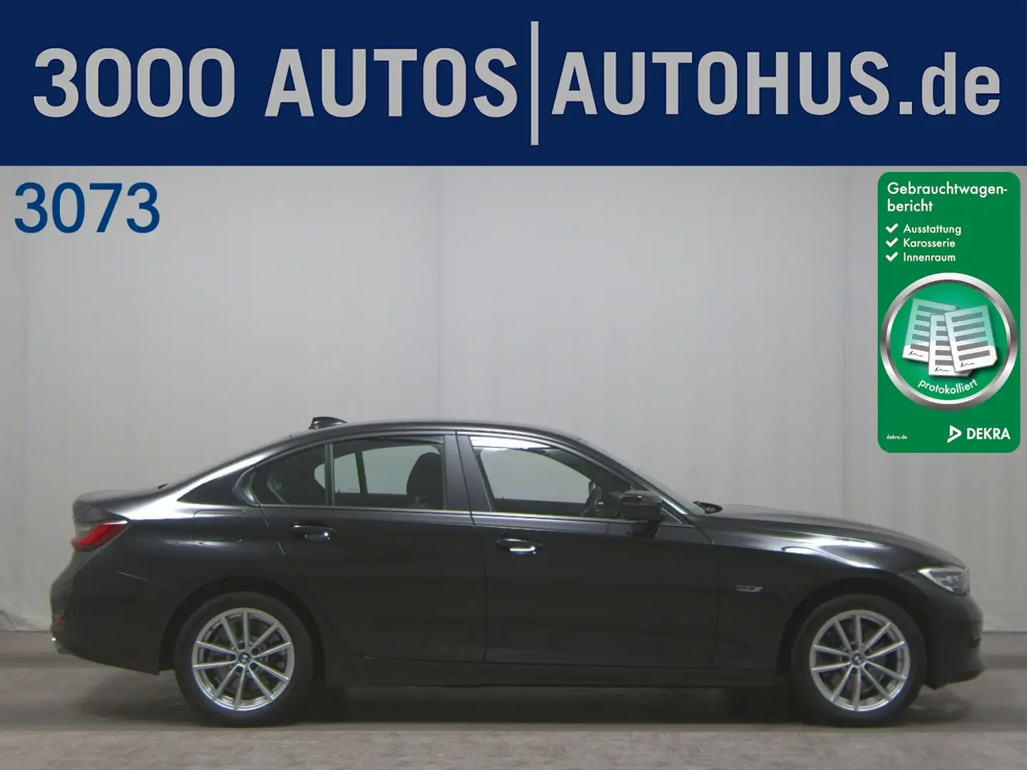 BMW 320 e Advantage Navi LED LC prof. Shz Schwarz - 1