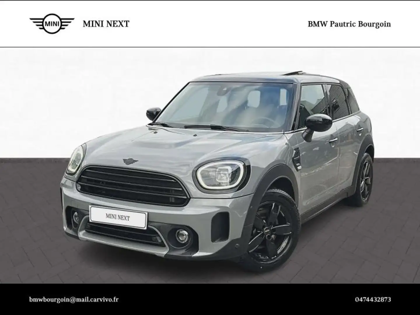 MINI Countryman C Cooper 136ch Edition Premium Plus BVA7 Gris - 1