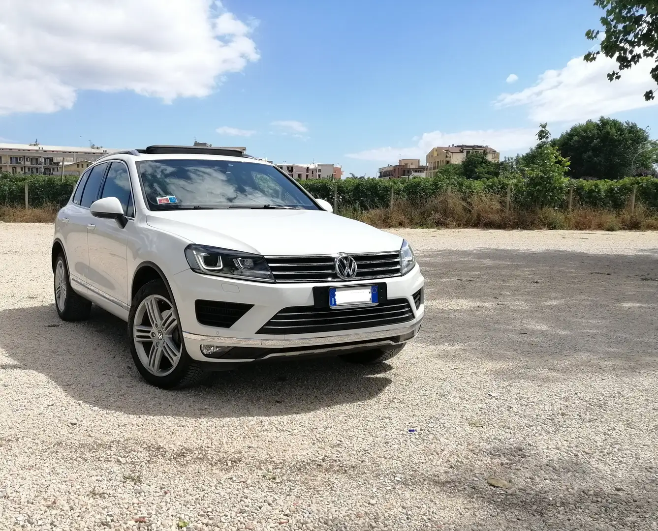 Volkswagen Touareg Touareg II 2015 3.0 V6 tdi Executive 204cv Bianco - 2