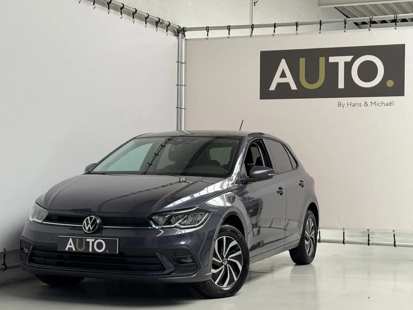 Volkswagen Polo 1.0TSI DSG Automaat *LED*PDC*CARPLAY* Gris - 1