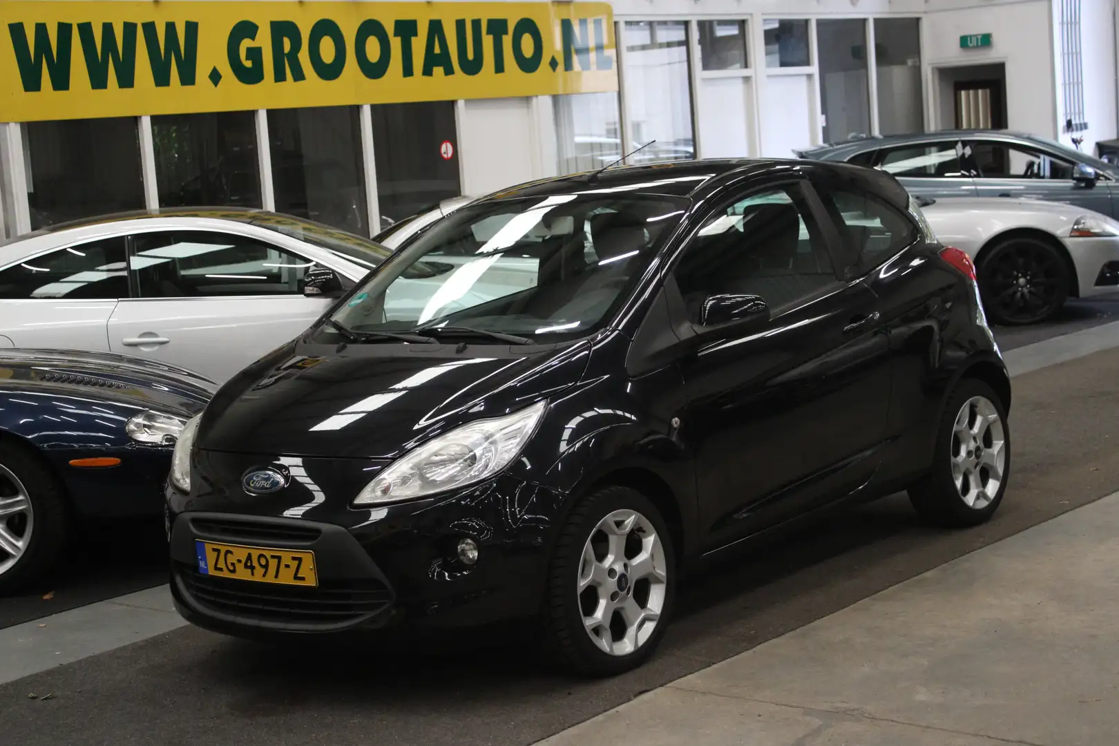 Ford Ka/Ka+ 1.2 Limited Airco, Stuurbekrachtiging Zwart - 1
