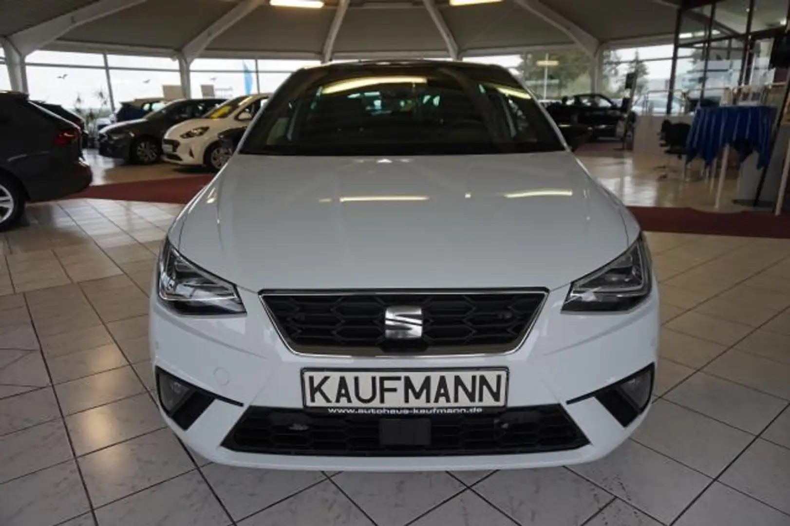 SEAT Ibiza IBIZA 1,0 TSI DSG FR PANO BLACK ED. DINAMICA KAM Weiß - 2