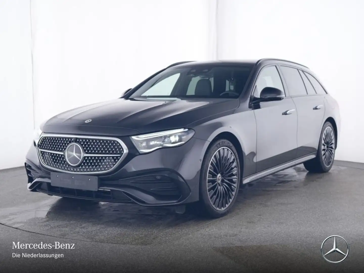 Mercedes-Benz E 300 de T 4M Hybrid AMG Fahrass Airmat Burmester Grigio - 2