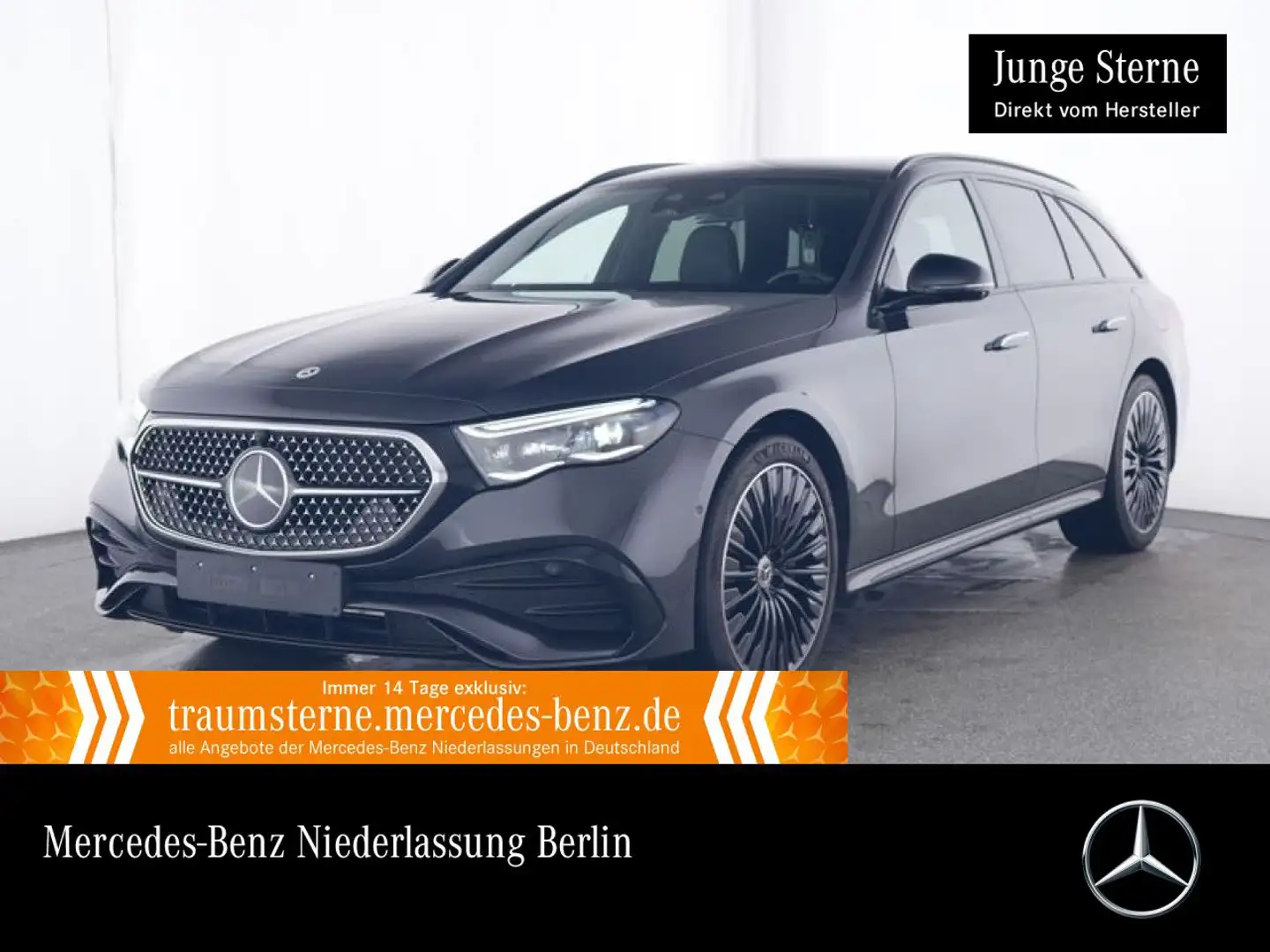 Mercedes-Benz E 300 de T 4M Hybrid AMG Fahrass Airmat Burmester Grigio - 1