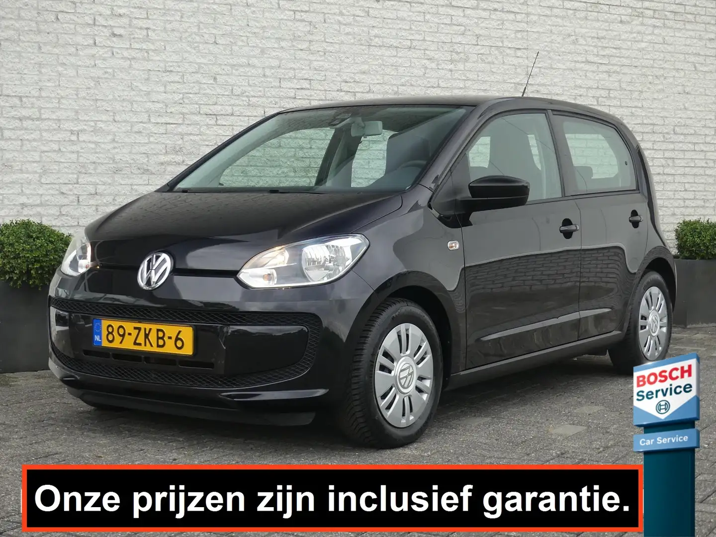 Volkswagen up! MOVE 60PK 5DRS AIRCO/EL.RAMEN/BLUETOOTH/4-SEIZOENE Zwart - 1