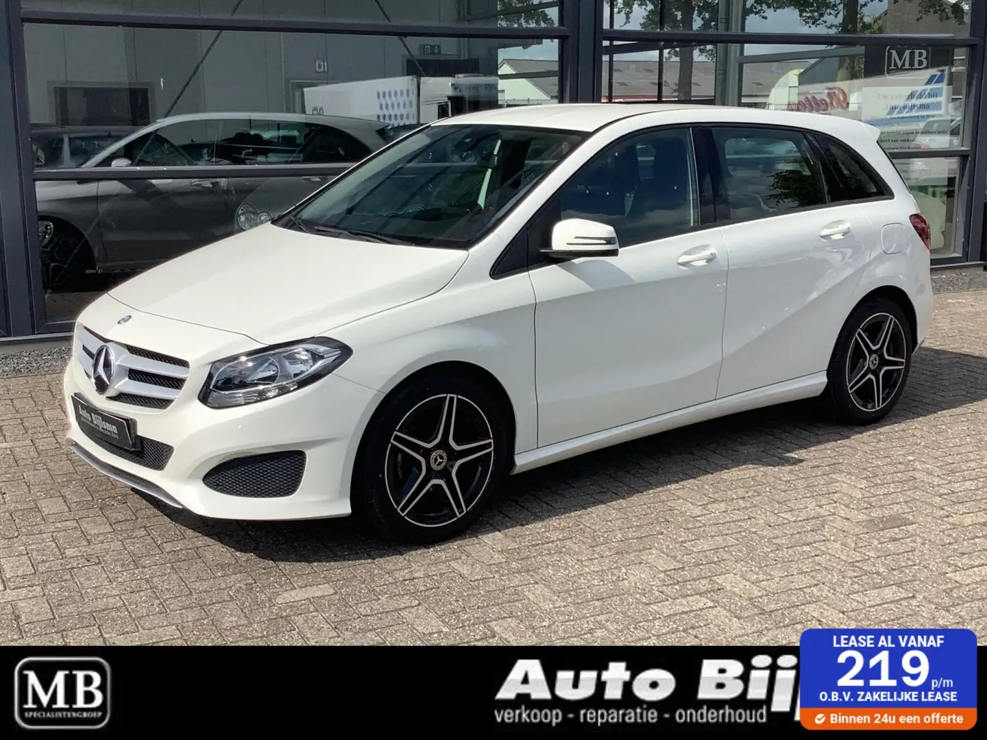 Mercedes-Benz B 180 achteruitrijcamera, airco, stoelverwarming, trekha Blanc - 1