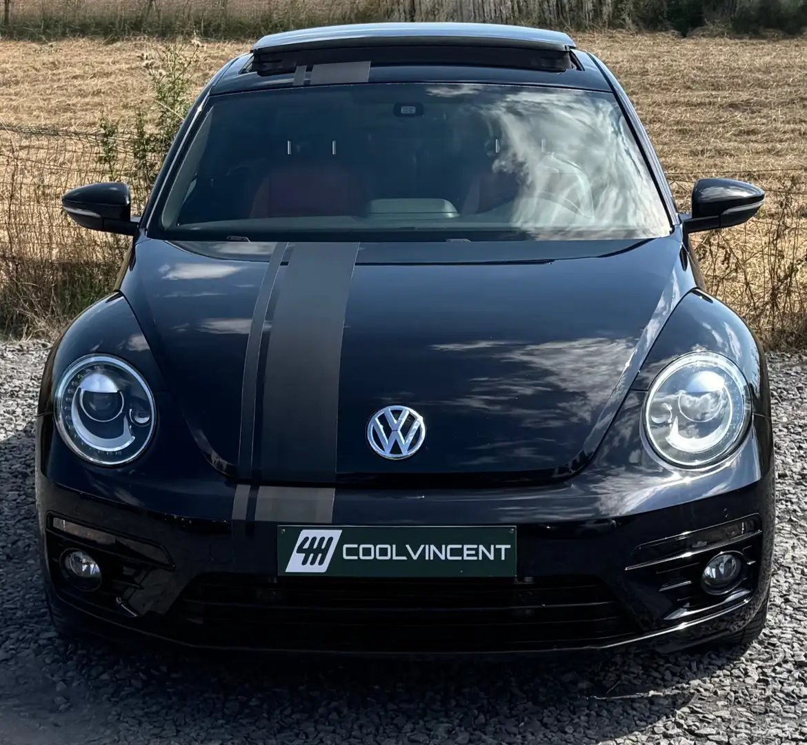 Volkswagen Beetle 2.0 TSI Sport -Toit pano - GPS - Sg chauffants Zwart - 2
