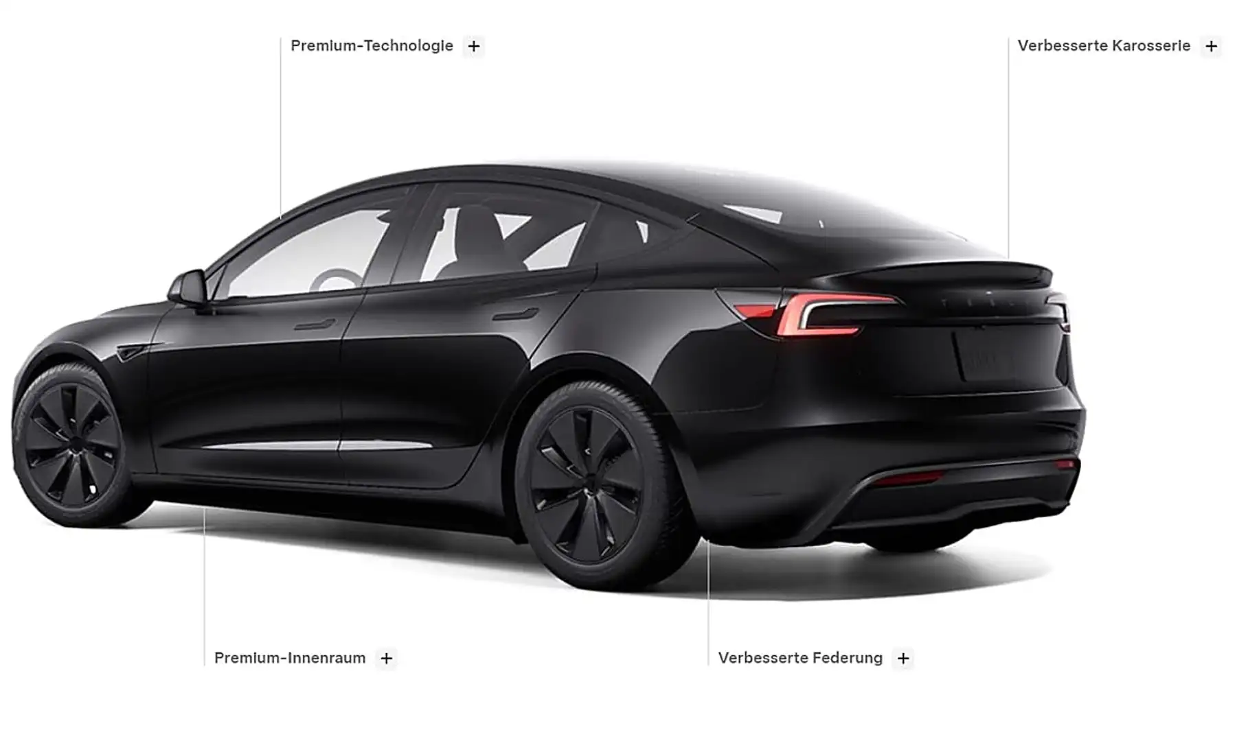 Tesla Model 3 Standard Range Premium Schwarz - 1